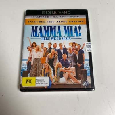 Mamma Mia! Here We Go Again - 4K Uktra HD - New Sealed