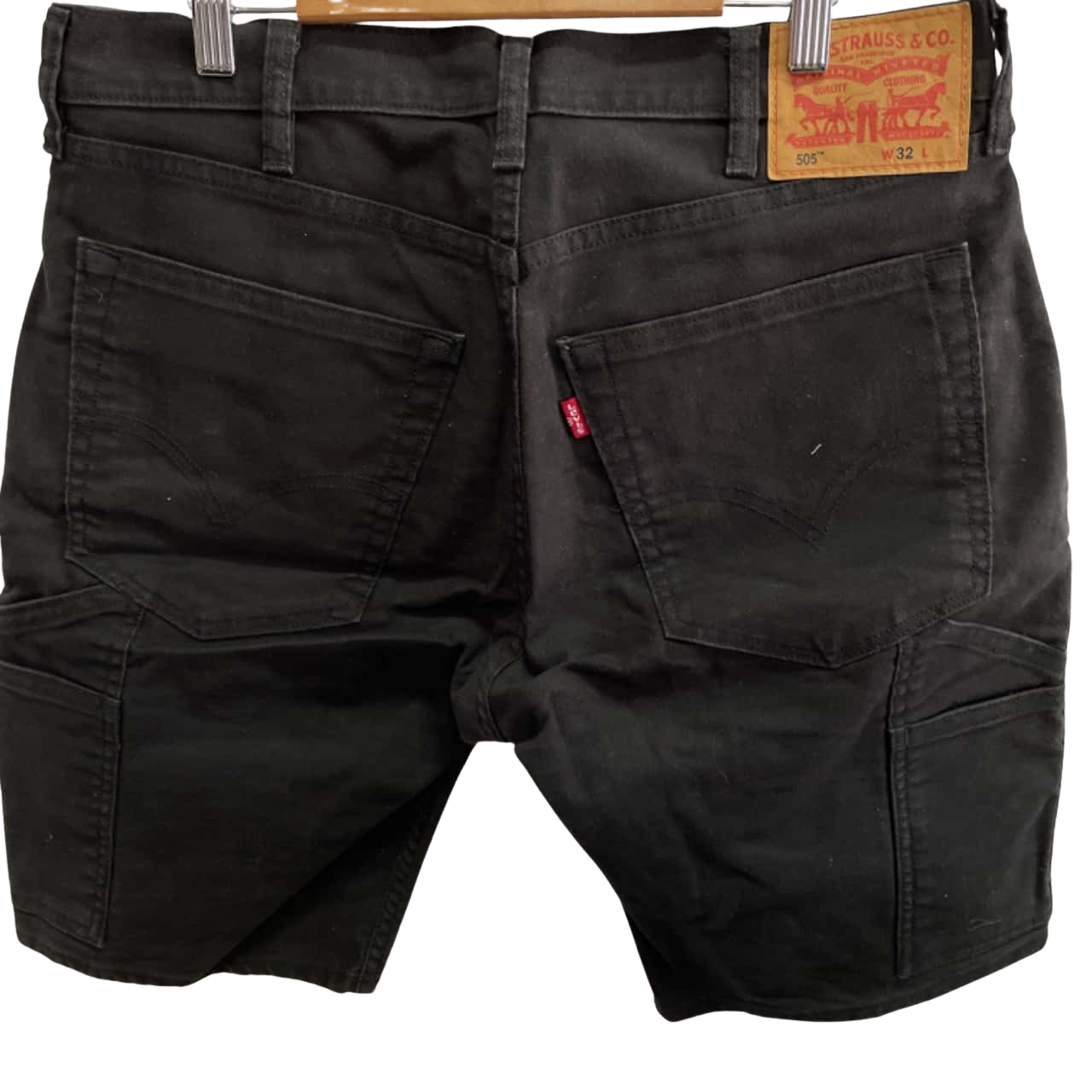 Levi Strauss & Co. Mens Size 32 Black Shorts