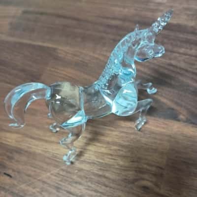 Unicorn Glass Figure