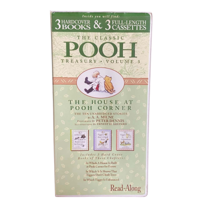 The Classic Pooh Treasury - Volume 3 - The House at Pooh Corner - Books & Cassettes