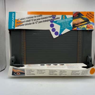 Fiskars 12” Rotary Paper Trimmer in Damaged Box   SR