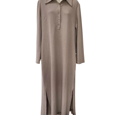 Fayt Mocha Maxi Knitted Dress  Size 20 