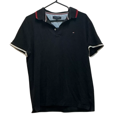 Tommy Hilfiger Mens  Size L Polo Shirt Black  