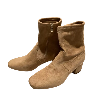 Wildfire Womens  Size 10 / 41 Boots Brown Side Zipper Used VG