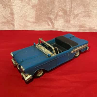 Metal Model 1958 Ford Edsel Citation Convertible Blue 