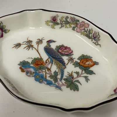 Kutani Crane Wedgwood trinket dish