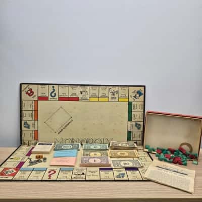 Vintage 1930's John Sands Monopoly Game