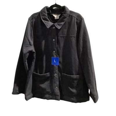 Boston Traders Womens  Size L Winter Jacket Black Fleece Lined