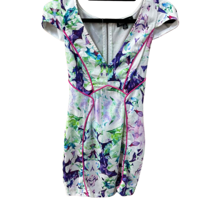  Womens Tattoo  Size 8 Mini Dress Floral 
