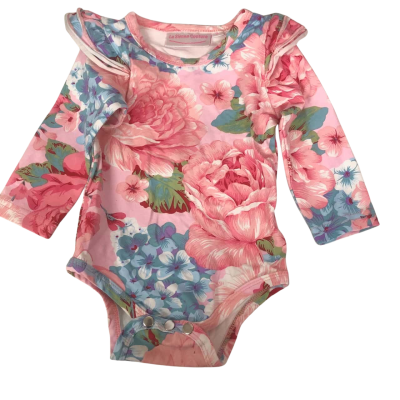  Kids Swimming Costume Size 0 Blue / Floral / Pink  / White 