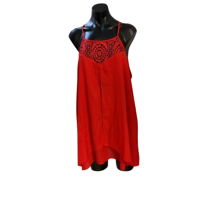 City Chic Womens  Size XL Singlet Top Orange 