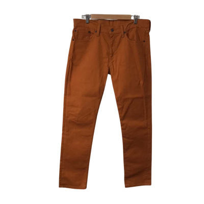 Levi Strauss & Co. Size 34 Burnt Orange Straight Leg Jeans (511)
