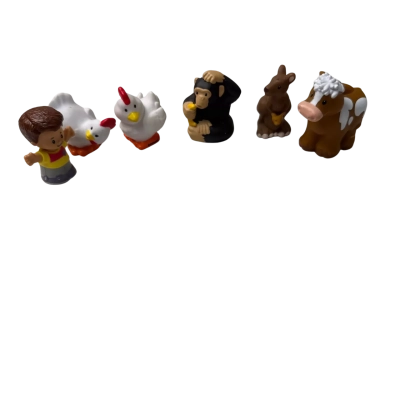 6x little people animals 