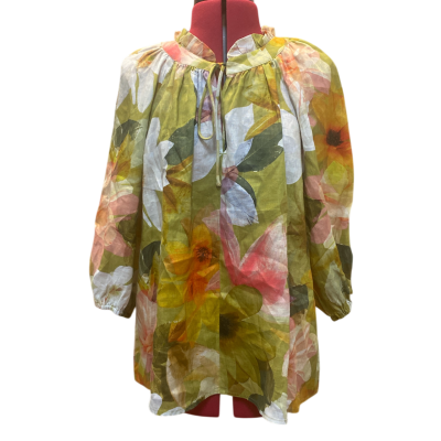 Sussan Womens  Size 16 3/4 Sleeve Top Multicoloured 