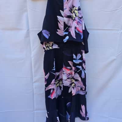 Wayne Cooper Womens  Size 12 Cocktail Dress Floral 