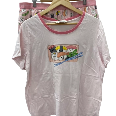 Peter Alexander Womens  Size XL Pink  2 pce p.j set