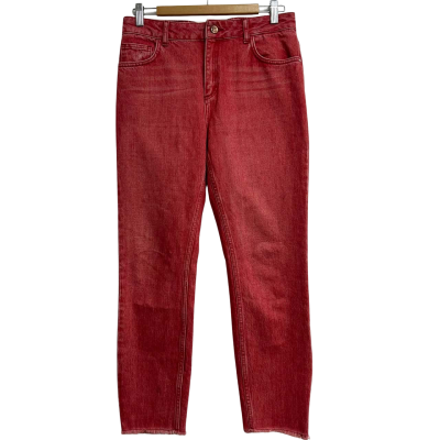 Claudie Pierlot Womens Size 38 Red Jeans 