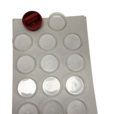 Vintage Tupperware Hamburger Press & Freezer Set