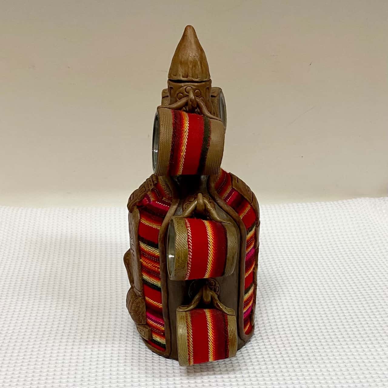 Unique & Quirky Decanter with 6 Glasses & Cork Stopper (s)