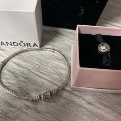 Pandora Bracelet and charm 