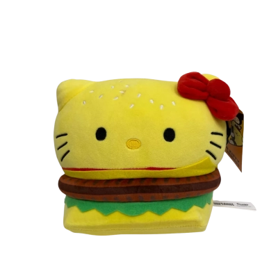 Sanrio Hamburger Plush Toy - Hello Kitty 
