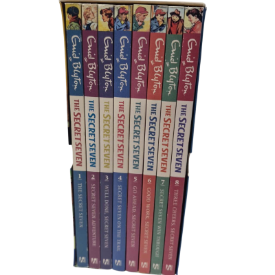 Enid Blyton the secret seven. 8 books included 