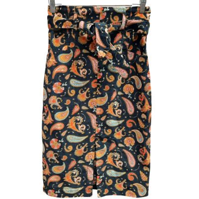 GORMAN Size 8 Paisley Cord Skirt