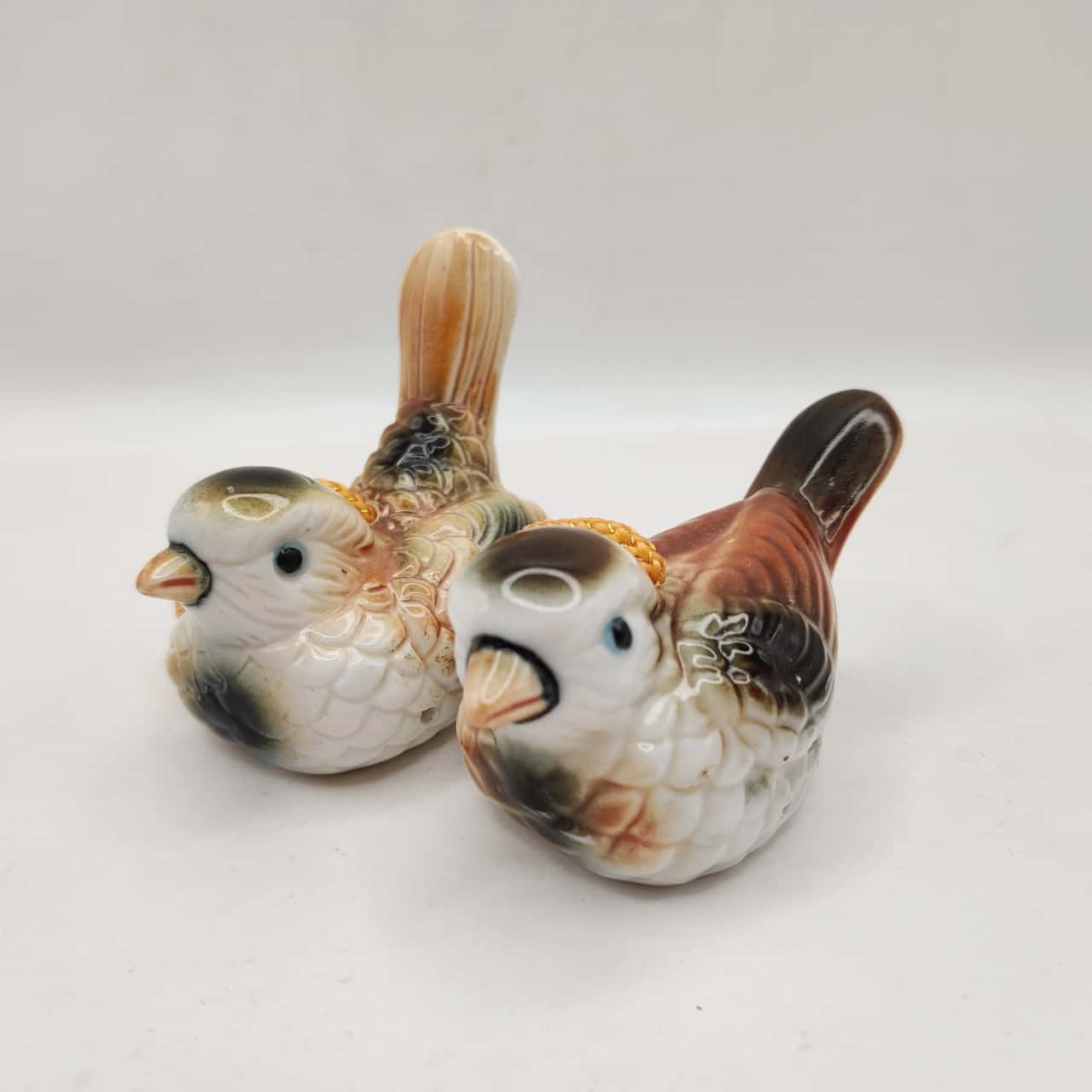 Pair Of Pomander Potpourri Birds