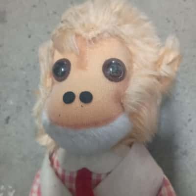 Vintage Monkey in Suit Plush 