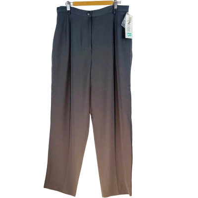 Noni B - Charcoal Grey Pleated Pants (Size 18)