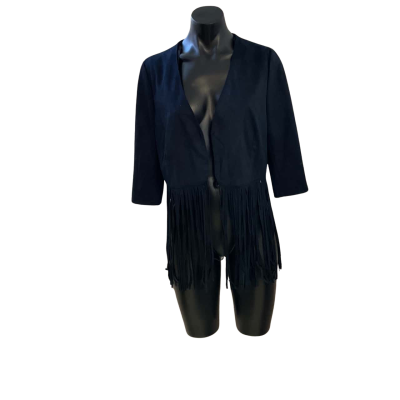 8 birdies  Womens  Size S Open Jacket Navy Blue 