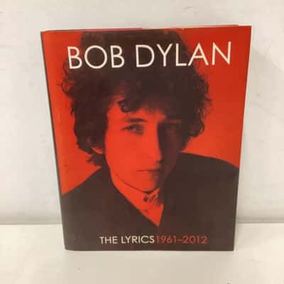 Bob Dylan: The Lyrics 1961-2012 hardcover book