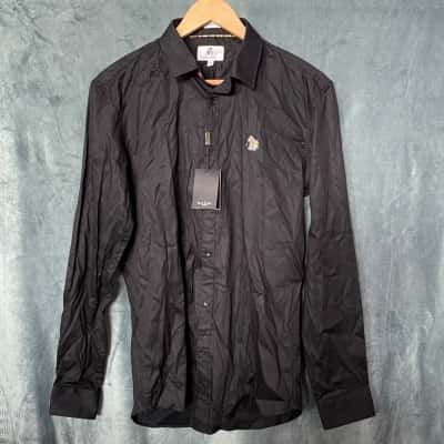 Paul Smith Mens  Size M Long Sleeve Shirt Black  