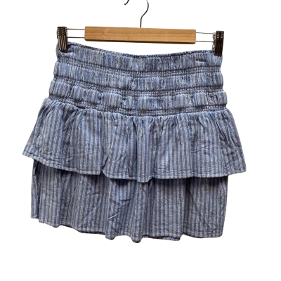 Seed Heritage Womens Skirt Size 10 Blue / Pattern / Striped / White 