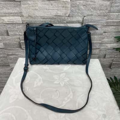 Lily Rose Womens Handbag Blue 