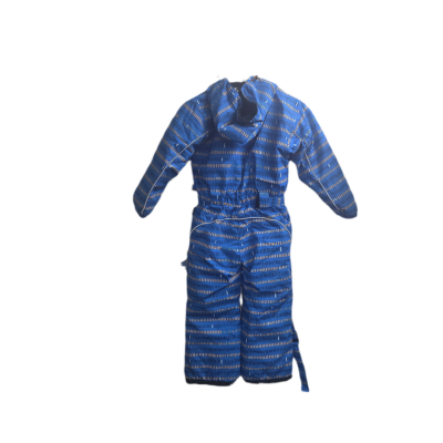  Ki37 Degrees South Kids Everest Printed Snow Suit - Cobalt Stripe (Size 06)ds Blue 