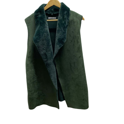 Katies Womens Size L Green Vest