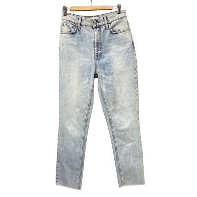 Scanlan Theodore Womens  Size 26 Straight Leg Jeans Blue 