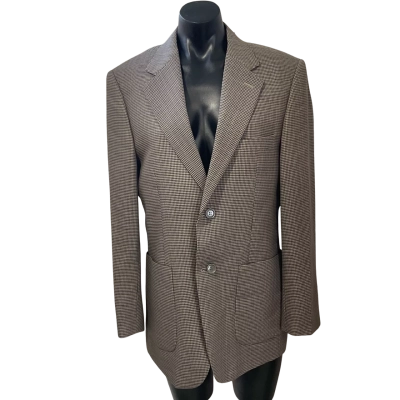 VARCE Size S Blazer Brown / Checked 