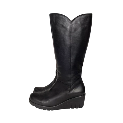 Paula Urban Womens leather boots Size 39 Boots Black  