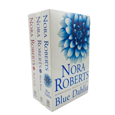 BNIP SEALED S/C Nora Roberts Red Lily, Blue Dahlia, Black Rose Books
