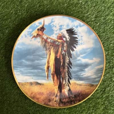 Prayer To The Great Spirit Collector Plate