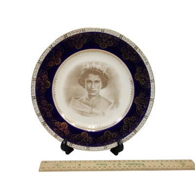 Vintage Queen Elizabeth II Plate