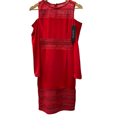 Mossman BNWT Womens  Size 10 Cocktail Dress Red 