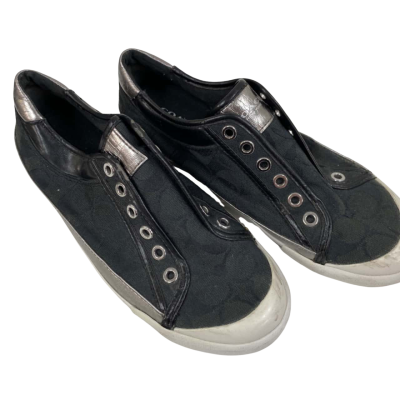 Coach Women's Felix Sneakers Size 37 Black  