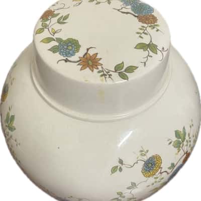 Vintage Royal Cauldon Ginger Jar with Chinoiserie Pattern