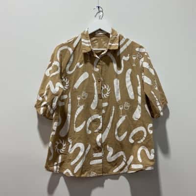 Billy J Womens Set Size L Brown / Pattern / White 