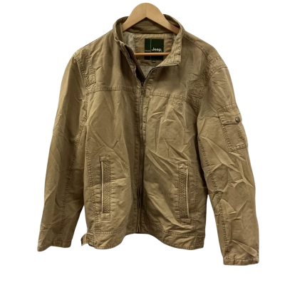 Jeep Mens  Size XXL Winter Jacket Beige