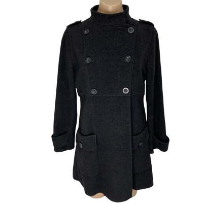 Perri Cutten Womens  Size S wool Black Jacket 