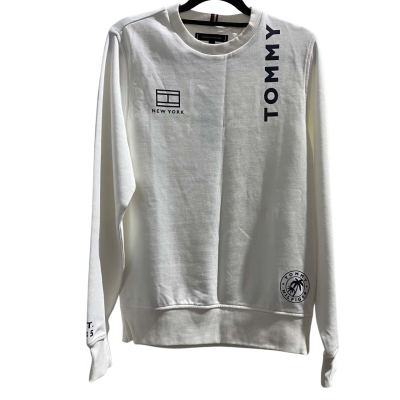 Tommy Hilfiger Mens  Size XS Crew Neck Jumper Navy Blue / White /RRP $189.00